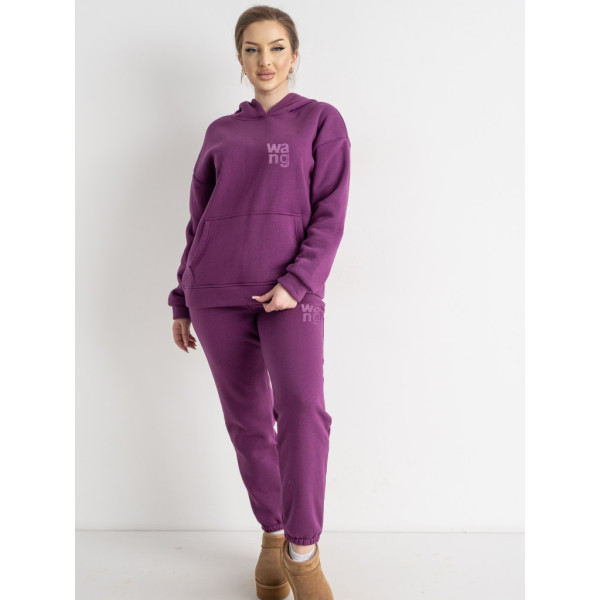 8759-28 Жіночий спортивний костюм Fashion фіолетовий (1140707)