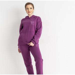 8759-28 Жіночий спортивний костюм Fashion фіолетовий (1140707)