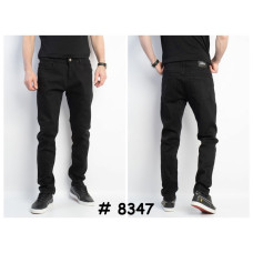 8347# черные мужские джинсы (12 ед, размеры норма: 30-38) выдача на следующий день Джинсы