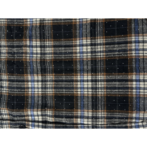 7758-13 темно-бежевая женская рубашка (JJF. с камнями и капюшоном, 4 ед, размеры полубатал: 3XL, 4XL, 5XL, 6XL) JJF