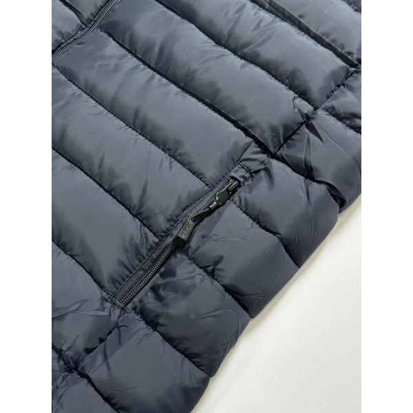 0207-22 синя чоловіча жилетка (синтепон, з капюшоном, 5од, розміри на бірках, 5XL. 6XL. 7XL. 8XL. 9XL, відповідають баталу:2XL. 3XL. 4XL. 5XL. 6XL) Жилетка