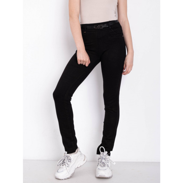 0088-1 чорні жіночі штани (CEMEILLA, 6 од. розміри підліток: 21-26)