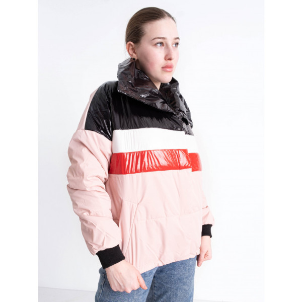 90070-3 мультиколор жіноча куртка (синтепон, 3 од. розміри норма: M. L. XL)