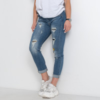 9354 сині жіночі джинси (6 од. розміри норма: 25. 26. 27. 28. 29. 30)