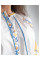 5151-10 # белая женская вышиванка (хлопок, 5 ед. размеры норма: S. M. L. XL. 2XL) выдача на следующий день