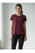 8900-24 бордовий жіноча футболка (турецький бавовна, 4 од., розміри норма: S. M. L. XL)