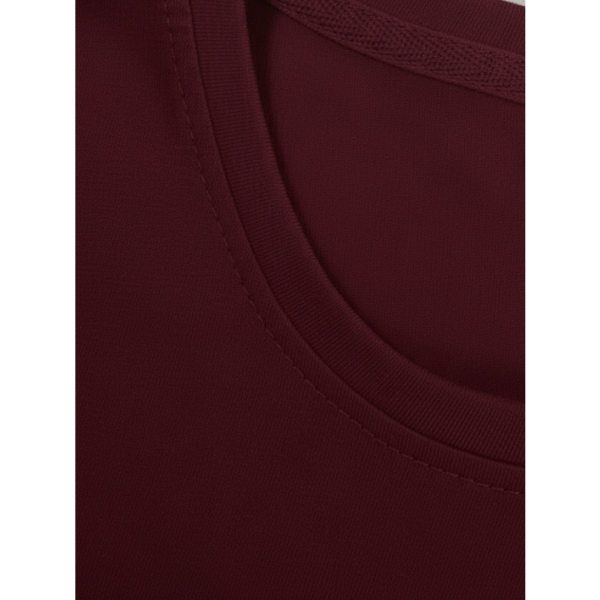 8900-24 бордовий жіноча футболка (турецький бавовна, 4 од., розміри норма: S. M. L. XL)