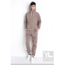 1002-133 МОККО чоловічий спортивний костюм (YOLA, фліс, 4 од. розміри норма: M. L. XL. 2XL)