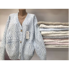 0086-99 * мікс забарвлень жіноча кофта (10 од. універсальний батальний розмір: 52-56) видача наступного дня