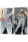 0093# серые женские джинсы (LADY N, стрейчевые, 6 ед. размеры батал: 30. 31. 32. 33. 34. 36) выдача на следующий день
