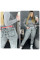 0093# серые женские джинсы (LADY N, стрейчевые, 6 ед. размеры батал: 30. 31. 32. 33. 34. 36) выдача на следующий день