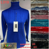 0319* мікс кольорів жіночий светр (10 од., розміри норма: 46-50) видача наступного дня