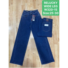 0320-15 # сині жіночі джинси (RELUCKY, стрейчові, 6 од. розміри норма: 25-30) видача наступного дня