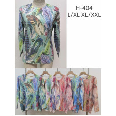 0404 мікс квітів жіночий светр (5 од., розміри напівбатал: L-XXL)