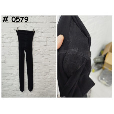 0579# чорні жіночі колготи (5 од., розміри норма) видача наступного дня