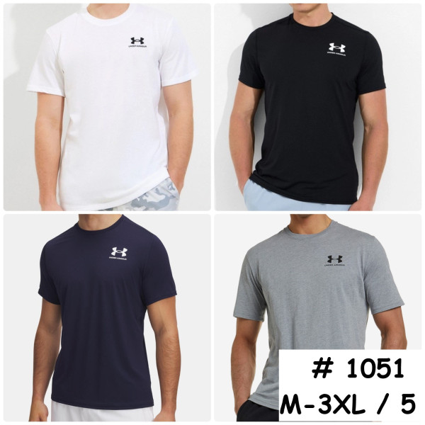 1051# выбор цвета мужская футболка (5 ед, размеры норма: M-3XL) выдача на следующий день