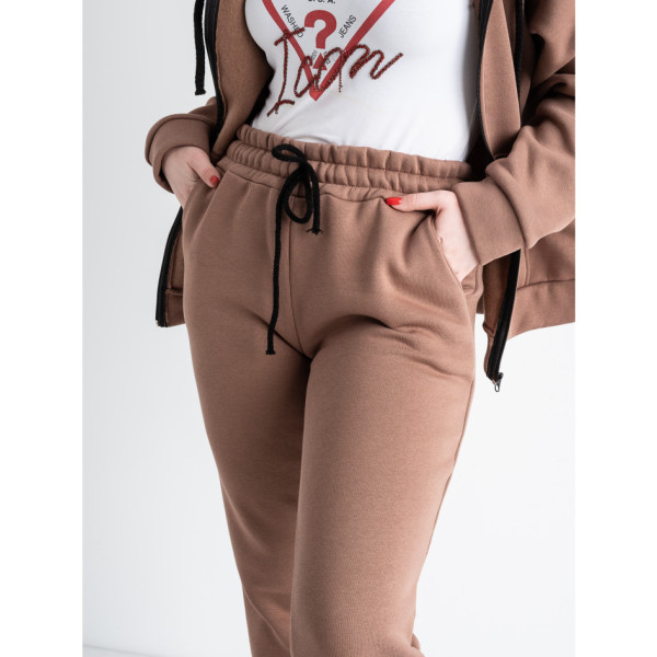 0638-2 МОККО жіночий спортивний костюм (5'TH AVENUE, фліс, турецька тринитка, 3 од. розміри батал: 50. 52. 54)