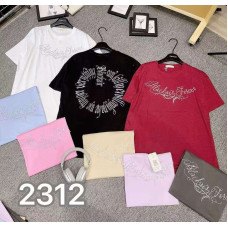 2312# мікс квітів жіноча футболка (95% бавовна, 12 од., розміри оверсайз) видача наступного дня