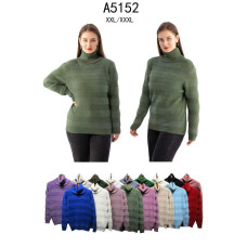 5152 * мікс квітів жіночий светр (10 од., розміри батал: 2xl-3xl) видача наступного дня