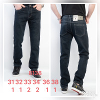 8138 * сині чоловічі джинси (8шт rtrooss, стрейч, розміри норма: 31-38) видача наступного дня