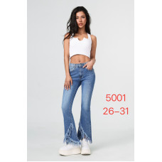 5001# сині жіночі стрейчові джинси New Jeans (6 од., розміри норма: 26-31) видача наступного дня