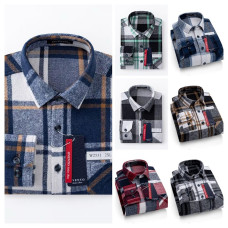 2531-99# вибір кольору чоловіча сорочка (10 од., розміри напівбатал: XL-5XL) видача наступного дня