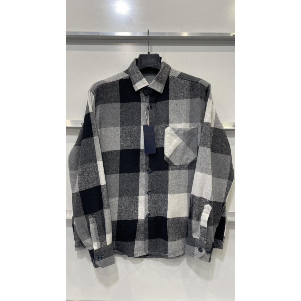 2531-99# выбор цвета мужская рубашка (10 ед, размеры полубатал: XL-5XL) выдача на следующий день