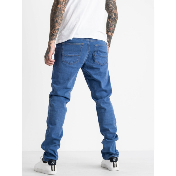 1932-13 / голубые мужские джинсы (Nescoly, стрейчевые, 3ед. размеры норма: 30-34) Джинсы