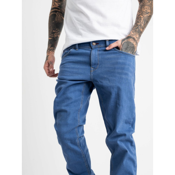 1932-13 / голубые мужские джинсы (Nescoly, стрейчевые, 3ед. размеры норма: 30-34) Джинсы