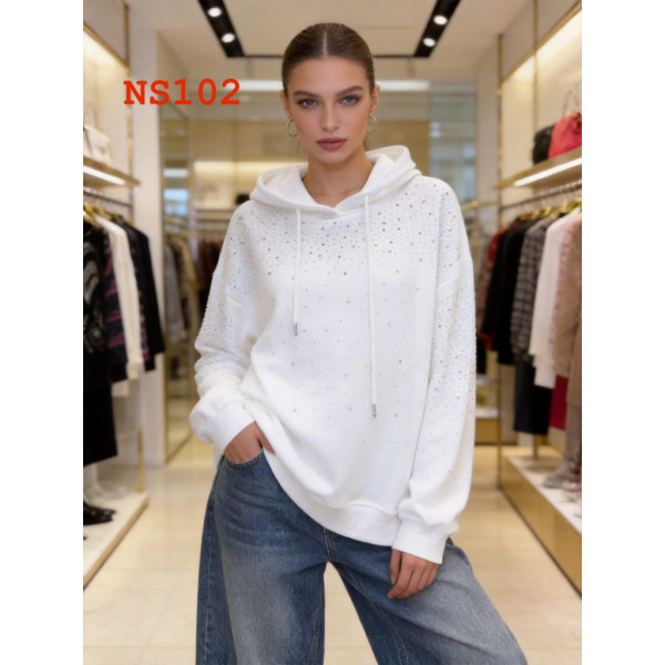 0102# выбор цвета женский свитер (хлопок, 4 ед, размеры полубатал: 44,46,48,50) выдача на следующий день Свитер