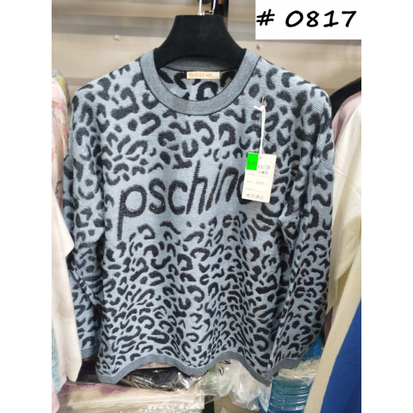 0817# микс цветов женский свитер (Kiss me, 10 ед, размеры полубатал: XL-3XL универсальный) выдача на следующий день Kiss me
