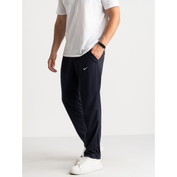 1625-22 / синие мужские спортивные штаны (двунитка, 2 ед. размеры норма: M, L) Спортивные штаны