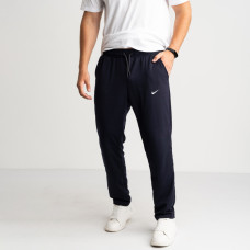 1625-22 / синие мужские спортивные штаны (двунитка, 2 ед. размеры норма: M, L) Спортивные штаны