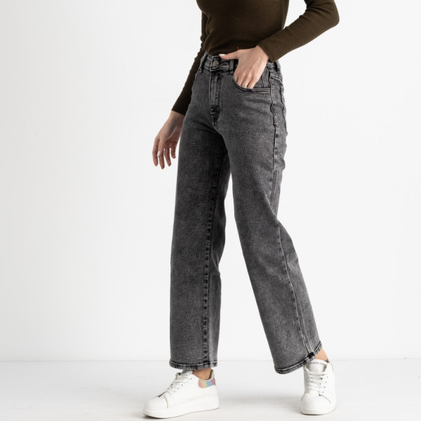 0681-87 / сірі жіночі джинси кюлоти (RELUCKY, стрейчові, 7 од. розміри норма: 27, 29, 29, 30, 30, 30, 30) Relucky