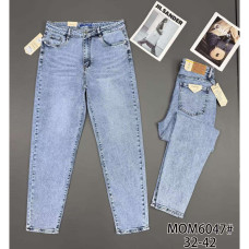 6047# блакитні жіночі джинси (Vindasion, стрейч-коттон, 6 од., розміри батал: 32-42) видача наступного дня Vindasion