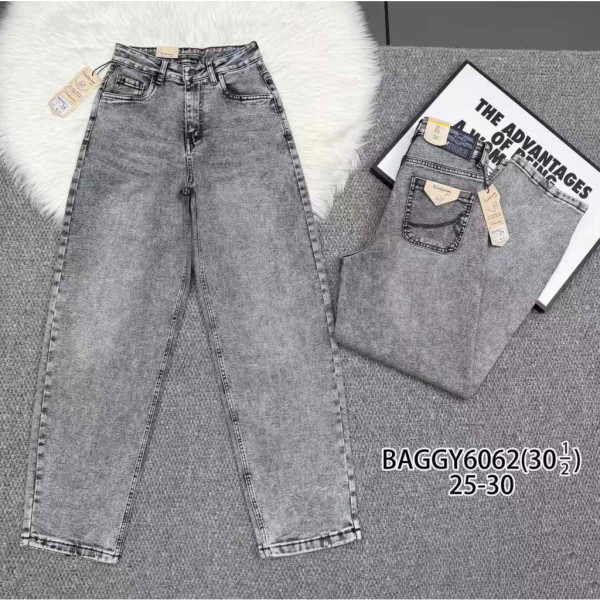 6062# серые женские джинсы vindasion (стрейч коттон, 6 ед, размеры норма: 25-30) выдача на следующий день Vindasion