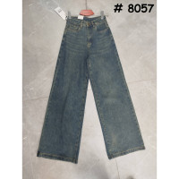 8057# синие женские джинсы (стрейч-коттон, 6 ед, размеры норма: 25-30) выдача на следующий день Джинсы