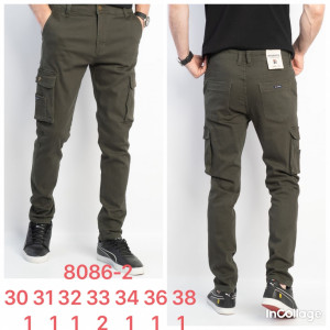 Чоловічі джинси карго RTROOSS хакі (1163910)