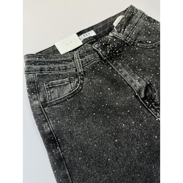 7010# сірі жіночі стрейчові джинсові капрі New Jeans (6 од., розміри норма: 25-30) видача наступного дня New Jeans