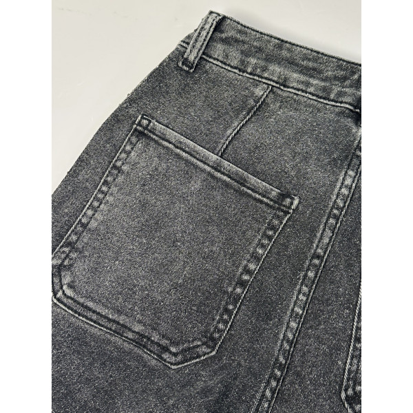 7010# сірі жіночі стрейчові джинсові капрі New Jeans (6 од., розміри норма: 25-30) видача наступного дня New Jeans