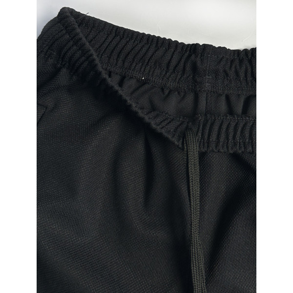 4646-1 черный мужской спортивный костюм (штаны турецкая лакоста, манжет, карман на змейке, кофта турецкий пенье, с капюшоном, 5 ед. размеры норма: 46, 48, 50, 52, 54) Спортивный костюм