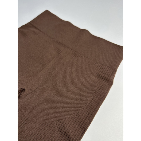 0414 микс цветов женские велосипедки (рубчик, с ефектом PUSH-UP. 6 ед. размеры на бирке L/4XL соответствуют нерме S/XL) Велосипедки