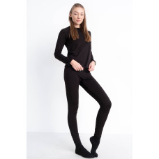 0310-1 чорна жіноча термобілизна (5'TH AVENUE, байка, 4 од. розміри норма: 42. 44. 46. 48)