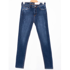 1766-34 сині підліткові джинси американка (AROX, стрейчові, на тонкій байці, 6 од. розміри на бирках: 26. 27. 28. 29. 30. 31, відповідають віку 9-13 років)