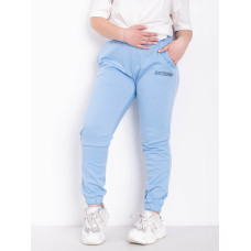 1106-21 БЛАКИТНІ спортивні штани жіночі батальні (4 од розміри: 2XL.3XL.4XL.5XL)