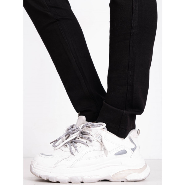 0080-1 чорні жіночі штани (CEMEILLA, 6 од. розміри на бірці: підліток: 21-26)