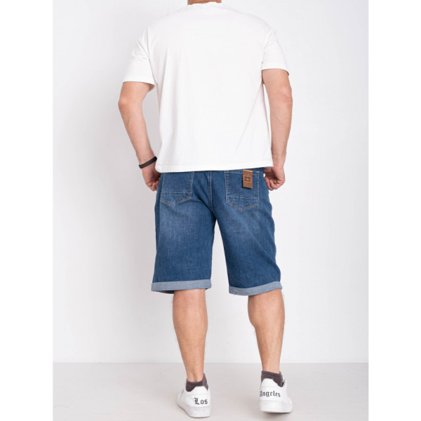 8000 сині чоловічі джинсові шорти (стрейчові, 6 од. розміри норма: 30. 31. 32. 33. 34. 36)