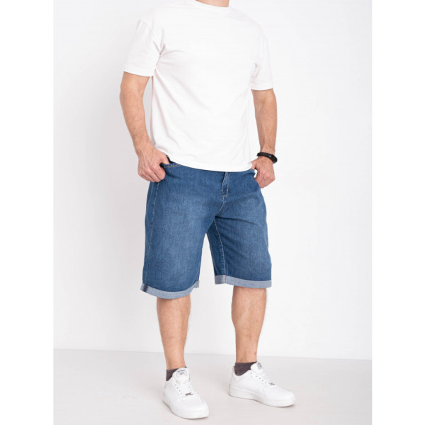 8000 сині чоловічі джинсові шорти (стрейчові, 6 од. розміри норма: 30. 31. 32. 33. 34. 36)