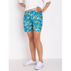 6620 блакитні жіночі шорти (5 од. розміри на бирці: XL. XL. 5XL. 5XL. 5XL, маломірять)