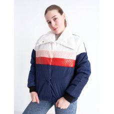 90070-10 мультиколор жіноча куртка (синтепон, 3 од. розміри норма: M. L. XL)